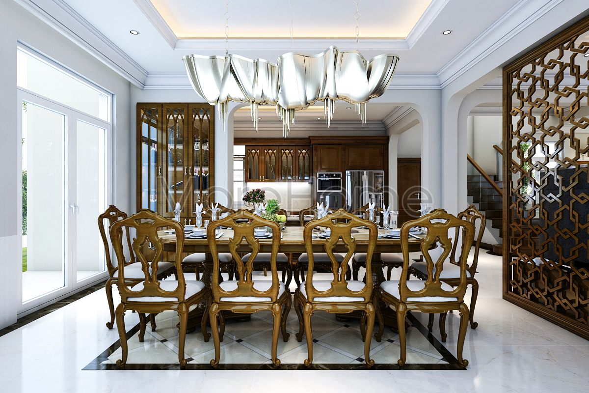 Mẫu bàn ăn truyền thống BA-10